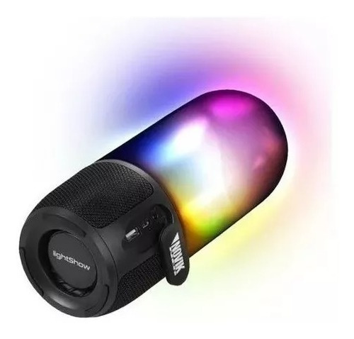 Parlante Novik Portatil Lightshow Con Bluetooth