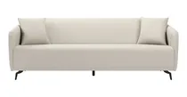 Comprar Sofá Living Confortável 3 Lugares Adams 200cm Linho Areia