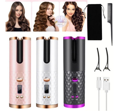 Onduladora Rizadora De Ondas Cabello Portátil Automático