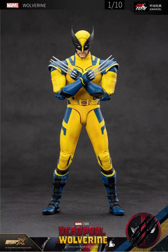 Modelo De Figura Articulada Original De Zd X-men Wolverine