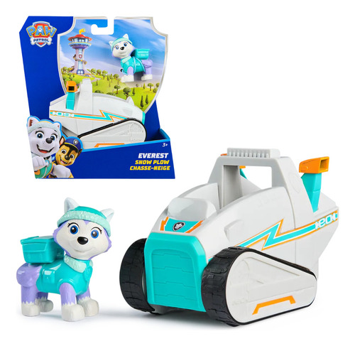 Paw Patrol Vehículo 16 Cm Con Figura - Spin Master Color Everest