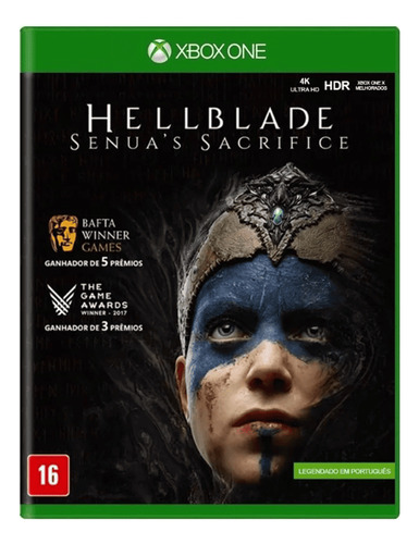 Jogo Hellblade Senua's Sacrifice Xbox One Físico (seminovo) (Usado)