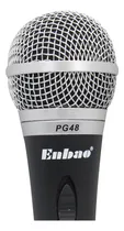 Comprar Set Microfonos Dinamicos Pg-48 Enbao Valijita Pack Por 3 