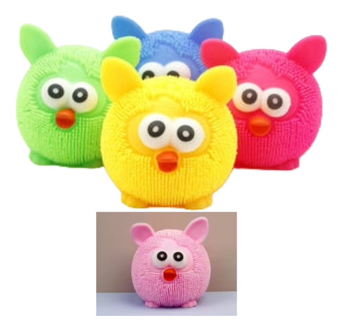 Buho Squishy Con Luz Amansaloco Antiestres