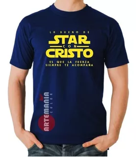 Polos Cristiano Religion Star Con Cristo