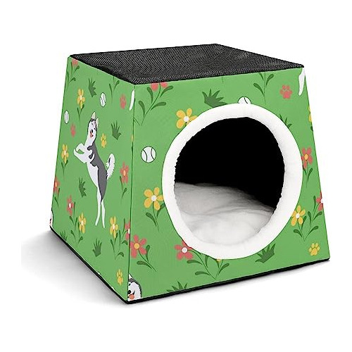 Siberian Husky On The Grass Capsule Pet Waterloo Foldable Do