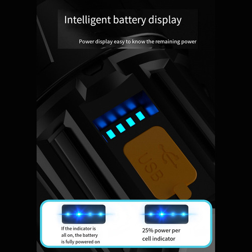 Lanterna Portátil Led Para Exterior Luz Forte Led Spot Light