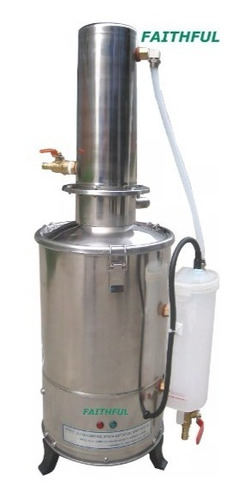 Destilador De Agua Sobremesa 20 Lts/hr De Acero Inoxidable