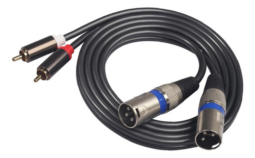 Cable 2rca A 2xlr, (servicio ) Cable Adaptador De Para Audio