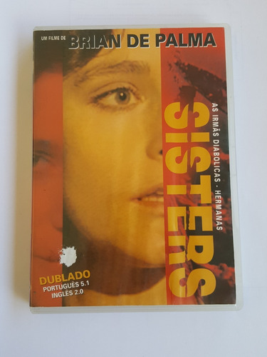 Dvd As Irmãs Diabólicas, Brian De Palma, Margot Kidder Dubla (Usado)