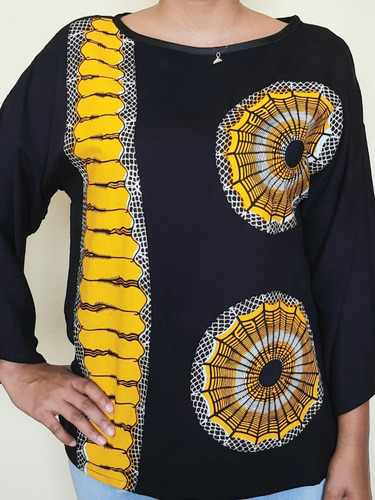 Imagem 5 de 6 de Blusa Bata Feminina Tecido Miriam