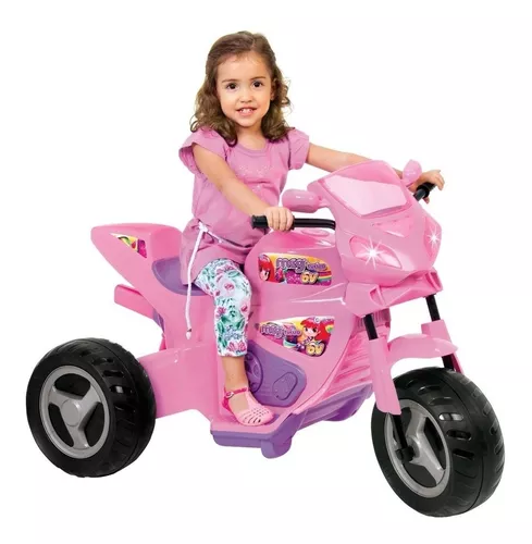 Mini Moto Eletrica Infantil C/ Som E Luz 6v - Magic Toys