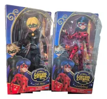 Comprar Bonecos Ladybug E Cat Noir. Miraculous O Filme 26cm Lacrados