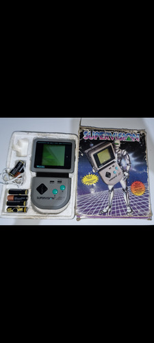 Consola Supervision Watara En Caja Con Un Juego Gris (Usado)