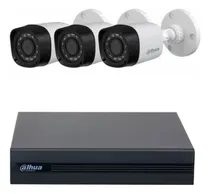 Comprar Kit Seguridad Dahua Dvr 4 Ch + 3 Camaras Exterior 1080p M3k