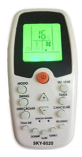 Controle Remoto Para Ar Komeco Kos 09fc 3hx Compatível