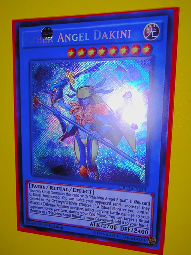 Yugioh! Cyber Angel Dakini Secret Rare Drl3-en014 1st 