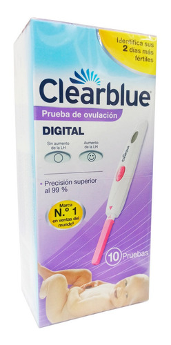 Clearblue Prueba De Ovulacion Digital 10 Unidades