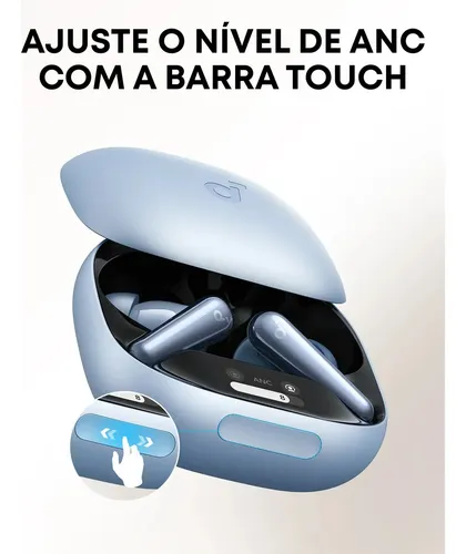 Fone de Ouvido Bluetooth 5.3 soundcore Liberty 4 Pro da Anker