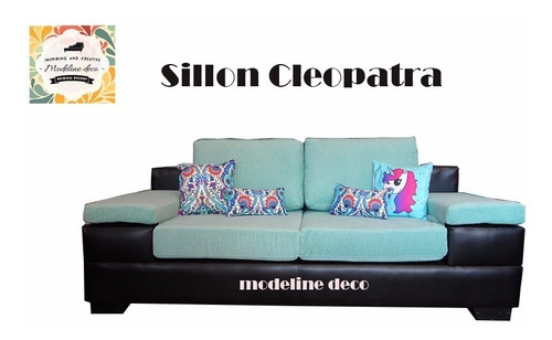 Sillon De 4 Cuerpos Cleopatra Tela A Elecion Super Oferta !!