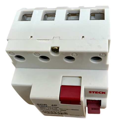 Disjuntor Diferencial Sdr100a Steck