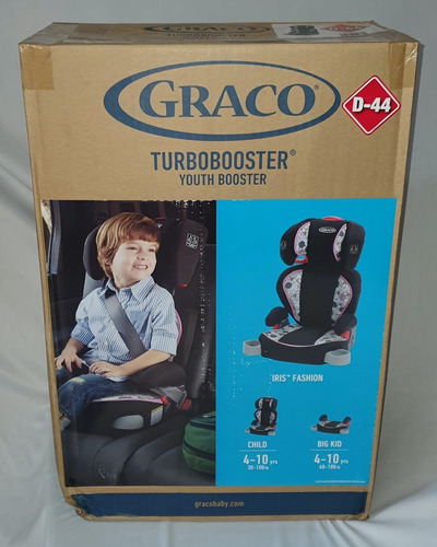 Autoasiento Booster Con Respaldo De Niños Graco Iris Fashion