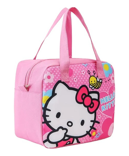 Lonchera Hello Kitty Bolsa Comida Térmica Niña Mujer Novia 