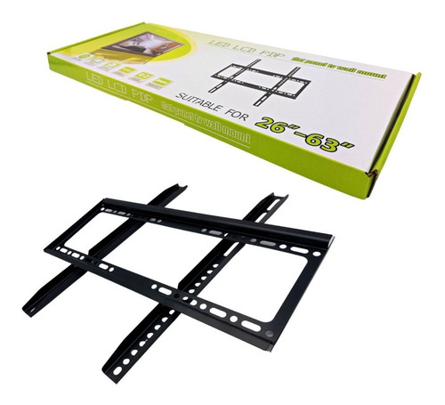 Imagen 9 de 10 de Soporte Tv Led Lcd 26-63 Pulgadas Para Pared Fijo 50kg.