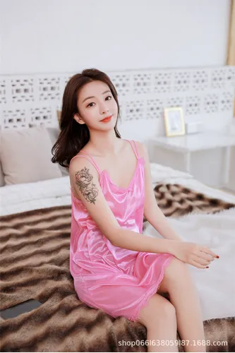 Ropa De Dormir Ligera De Verano A La Moda Para Mujer