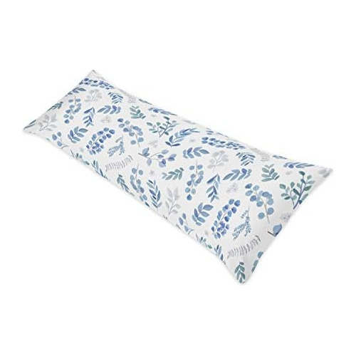 Funda De Almohada De Cuerpo   Leaf (almohada No Incluid...