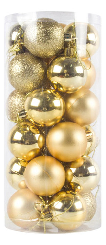 24 Piezas Adornos De Bolas De Navidad Decoraciones De Bolas
