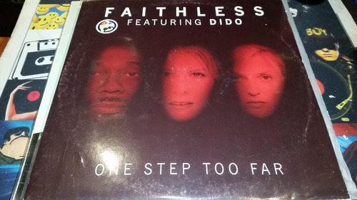 Faithless Feat Dido One Step Too Far Vinilo Maxi Italy 