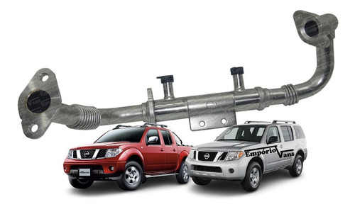 Imagem 1 de 5 de Tubo Cano Egr Resfriador Nissan Frontier 2.5 08 ...12