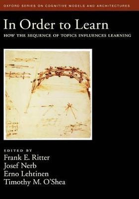 Libro In Order To Learn : How The Sequence Of Topics Infl...