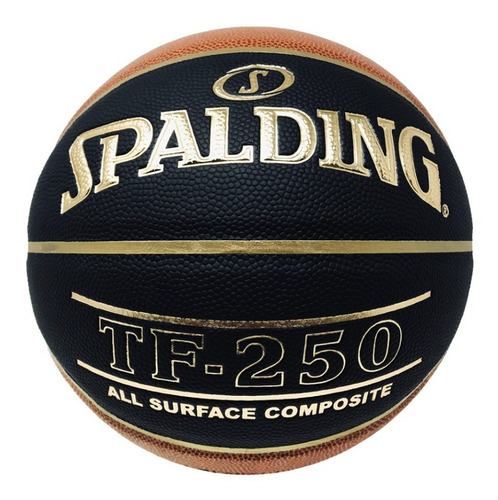 Balon Basquetball Tf-250 Spalding Bicolor Sz.7 Piel Sintetic