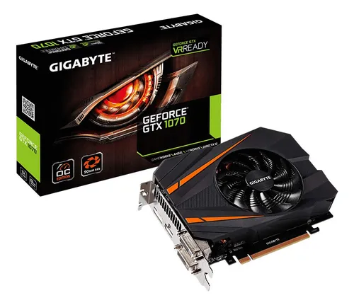 Placa de Vídeo GeForce GTX 1070 G1, 8GB, Gigabyte, GV