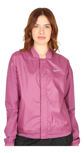 Campera Nike Swoosh Run En Purpura | Stock Center