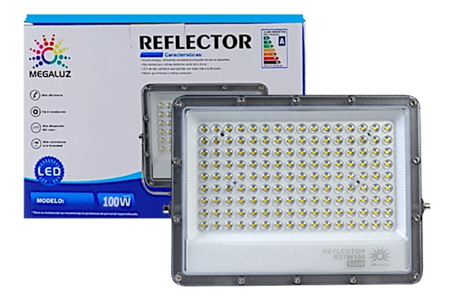 Reflector Luminaria Led 100w/1000w Uso Exterior Ip65 Potente