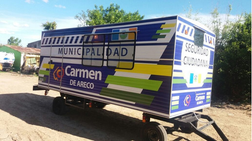 Imagen 7 de 16 de Obrador Casilla Rural Oficina Movil Fabrica Okm Homologada