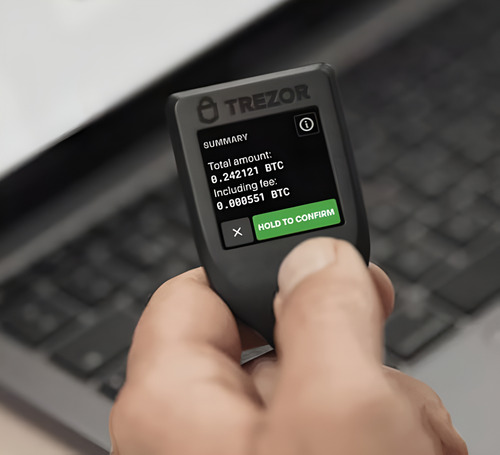 Trezor T Hardwallet - Lacrada - (bitcoin - Cripto - Legder)