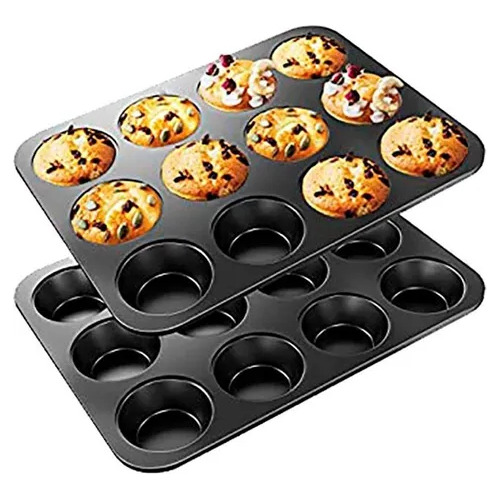 Molde Cupcake Muffins Magdalenas X 24 Moldes Antiadherente