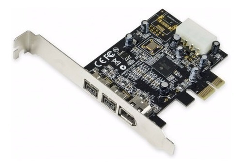 Placa Firewire 800/400 Pci-e Ieee 1394b - 1394a Chip Texas