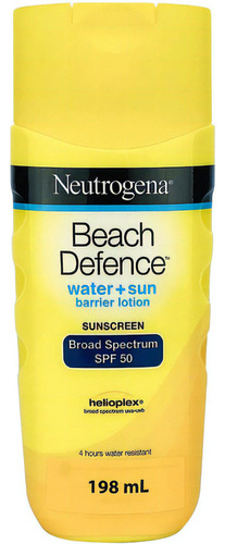 Protector Solar Neutrogena Beach Defence Fps 50+ 198ml