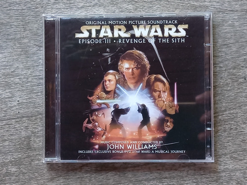 Cd John Williams - Star Wars Episode Iii (2005) Usa +dvd R20