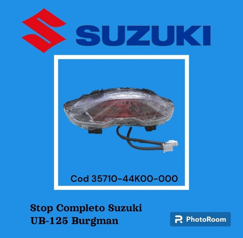 Stop Completo Suzuki Ub-125 Burgman