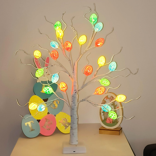 Pete Mici 24 Luces Led Para Árbol De Pascua Con Forma De H.