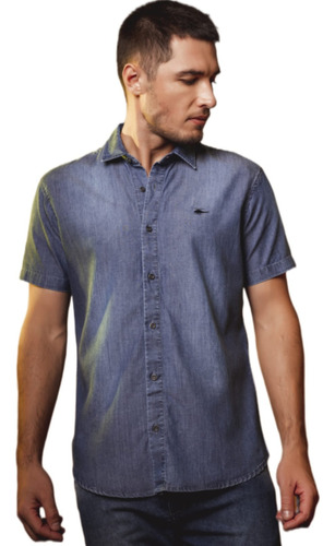 Camisa Jeans Social Sallo Original 10106230 