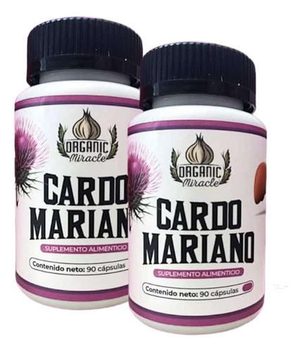 2 Pack Cardo Mariano Organic Miracle 