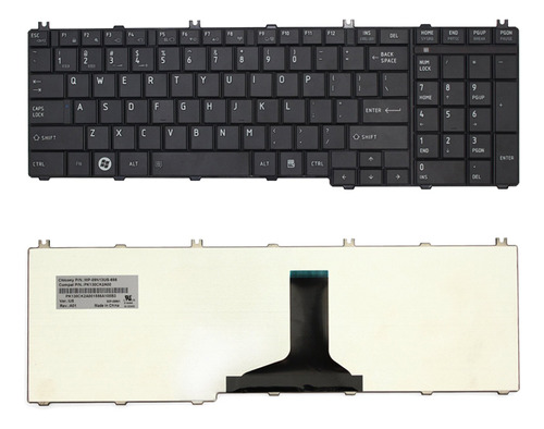 Teclado Para Notebook Toshiba Satellite L655 L670d