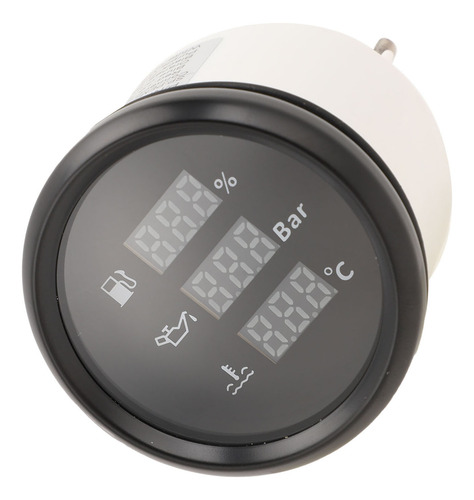 Indicador Digital Marino De 52 Mm, Indicador De Presión De A
